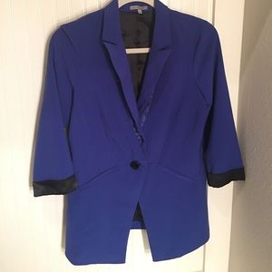Stylish blue blazer